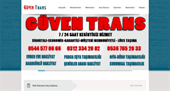 Desktop Screenshot of guventrans.com